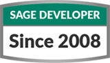 sage developer since 2008 badge 160px