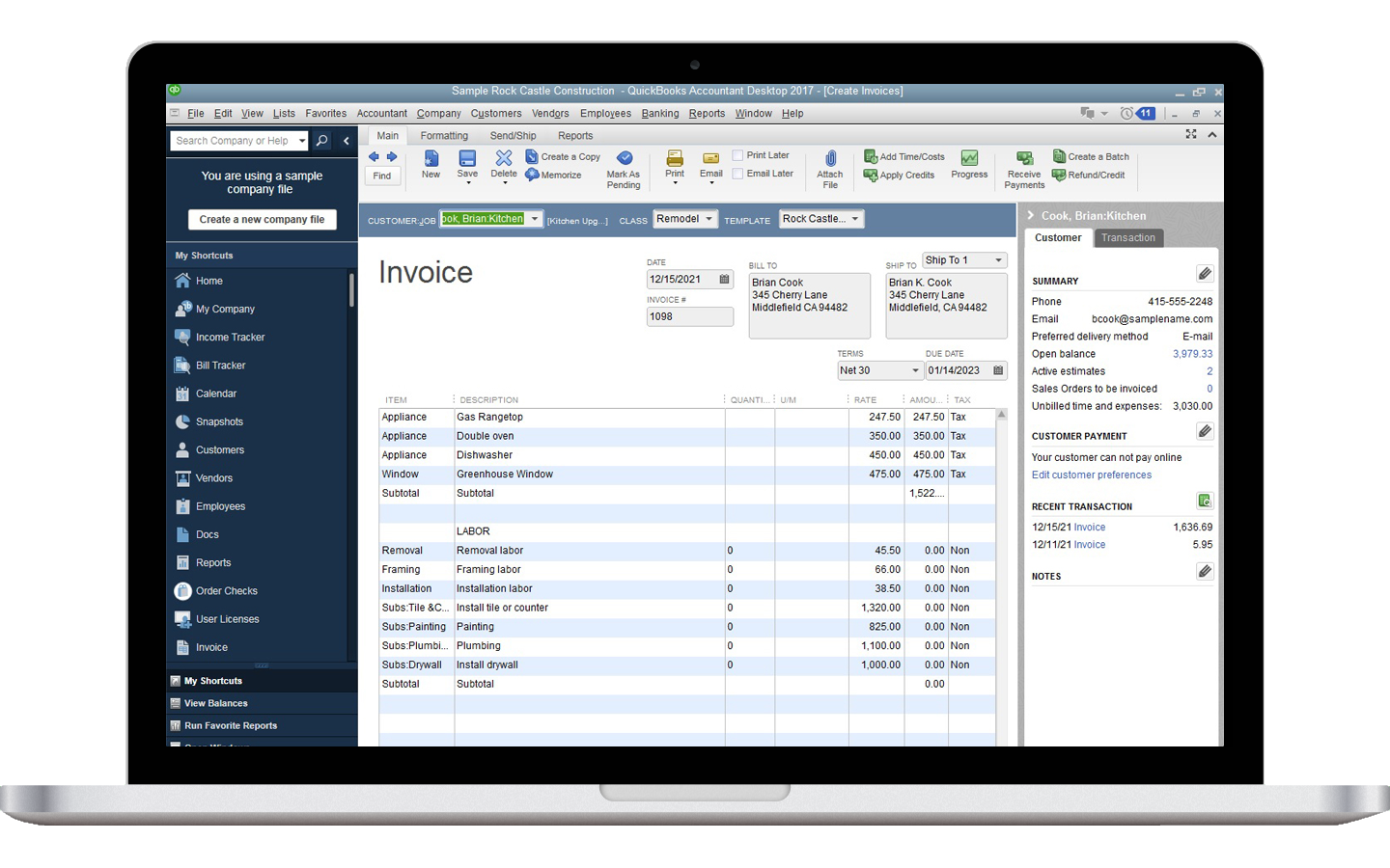 quickbooks premier desktop