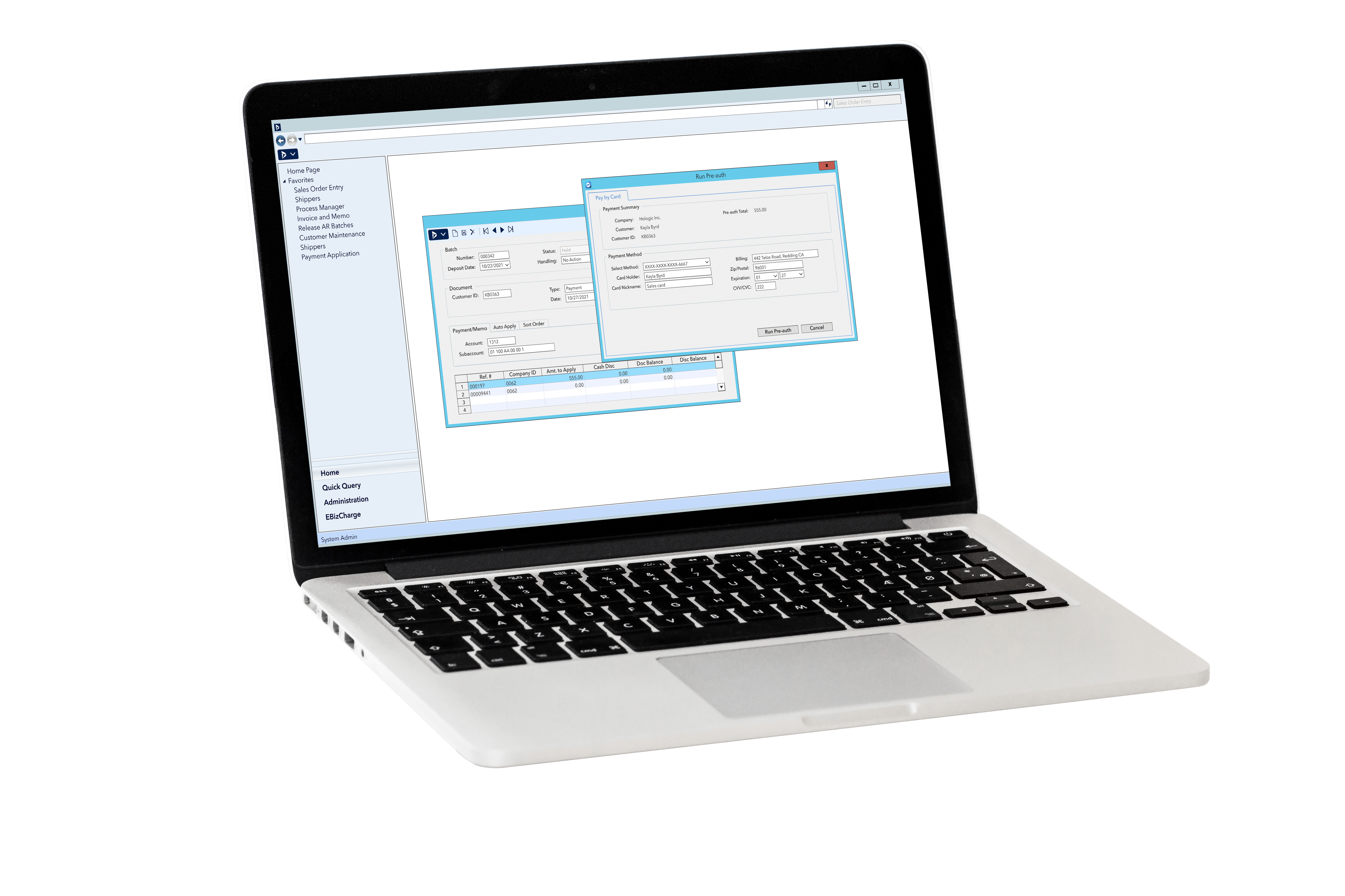Process payments in Microsoft Dynamics SL 1-min